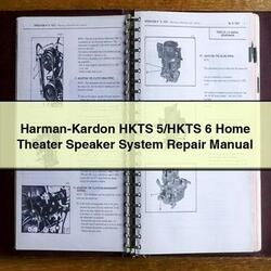 Harman-kardon Hkts 5/hkts 6 Home Theater Speaker System Service Repair Workshop Manual PDF