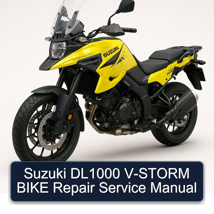 Suzuki V Storm Models DL1000 V-STORM Bike Service Repair Workshop Manual PDF