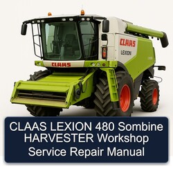 Claas Lexion 480 Sombine Harvester Service Repair Workshop Manual PDF