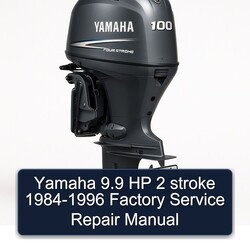 1984-1996 Yamaha 9.9 HP 2 Stroke Service Repair Workshop Manual PDF