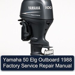 1988 Yamaha 50 Elg Outboard Service Repair Workshop Manual PDF