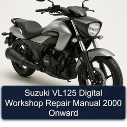 2000 Suzuki Intruder VL125 Digital Onward Service Repair Workshop Manual PDF