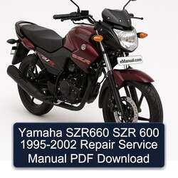1995-2002 Yamaha SZR Models SZR660 600 Service Repair Workshop Manual PDF