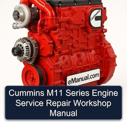 Cummins M Series M11 Engine Service Repair Workshop Manual PDF