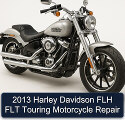 2013 Harley Davidson Touring FLH FLT Motorcycle Service Repair Workshop Manual PDF