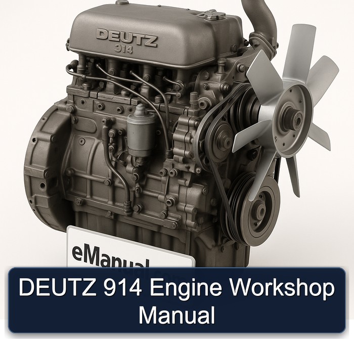 Deutz 914 Engine Service Repair Workshop Manual PDF