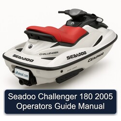 2005 Seadoo Challenger 180 Operators Service Repair Workshop Manual PDF
