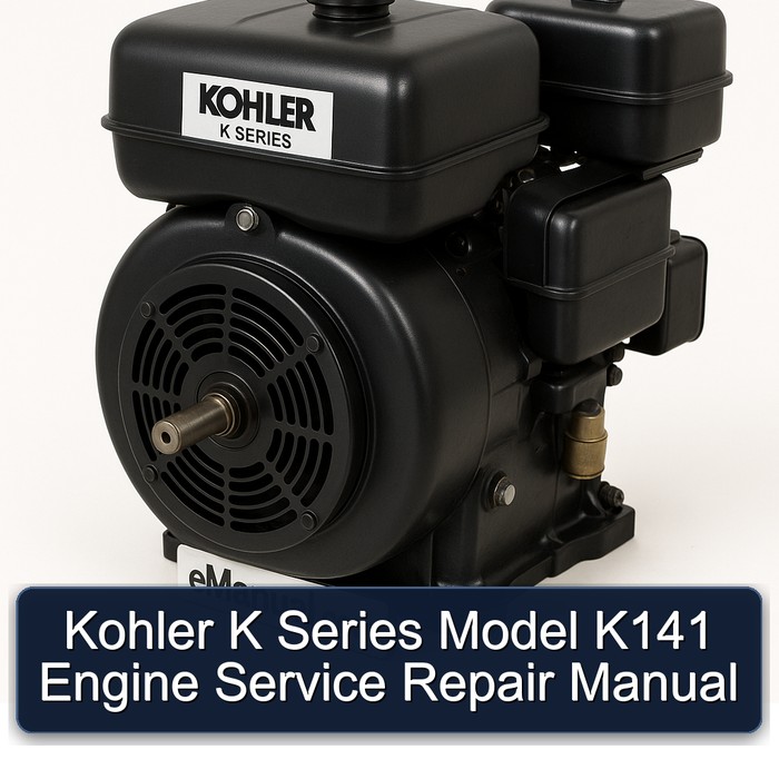 Kohler K Series Model K141 Engine Service Repair Workshop Manual PDF