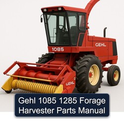 Gehl 1085 1285 Forage Harvester Parts Catalog PDF