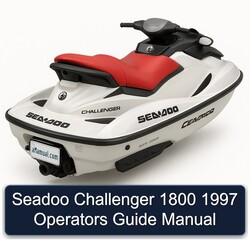 1997 Seadoo Challenger 1800 Operators Service Repair Workshop Manual PDF