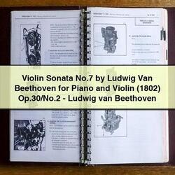 Violin Sonata No.7 by Ludwig Van Beethoven for Piano and Violin (1802) Op.30/No.2-Ludwig van Beethoven