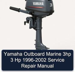 1996-2002 Yamaha Outboard Marine 3HP 3 Hp Service Repair Workshop Manual PDF