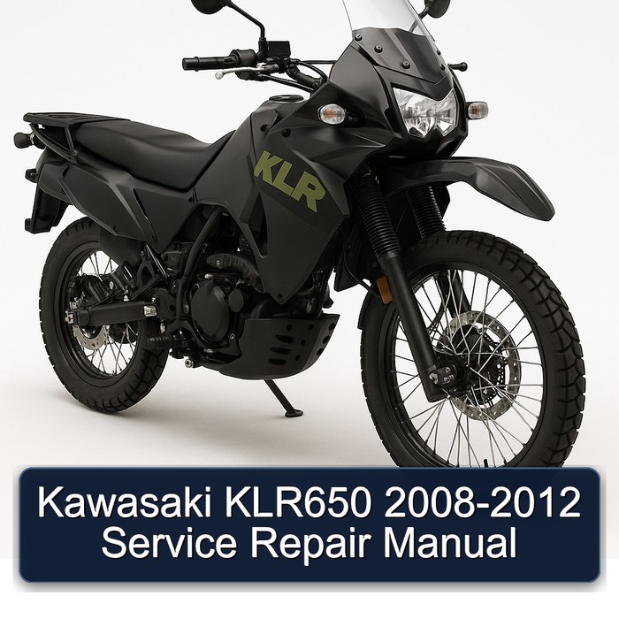 2008-2012 Kawasaki KLR Series KLR650 Service Repair Workshop Manual PDF