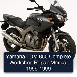 1996-1999 Yamaha TDM Models 850 Service Repair Workshop Manual PDF