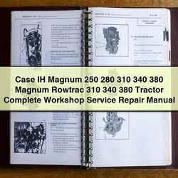 Case IH Magnum 250 280 310 340 380 Rowtrac Tractor Service Repair Workshop Manual PDF