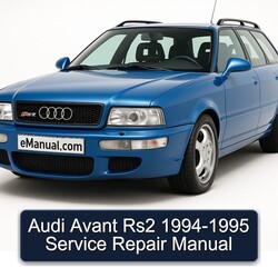 1994-1995 Audi RS2 Avant Service Repair Workshop Manual PDF