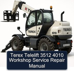 Terex Telelift 3512 4010 Service Repair Workshop Manual PDF