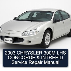 2003 Chrysler Concorde 300M LHS Intrepid Service Repair Workshop Manual PDF