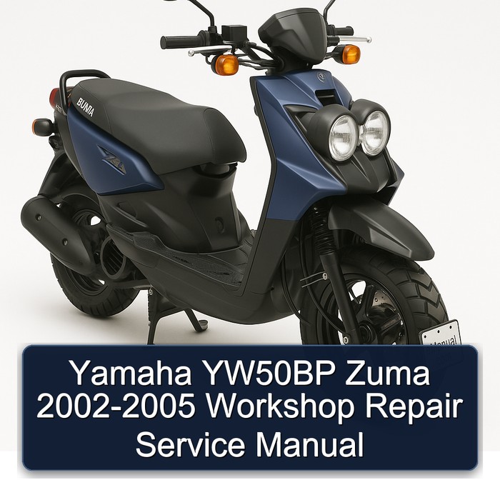 2002-2005 Yamaha Zuma YW50BP Service Repair Workshop Manual PDF