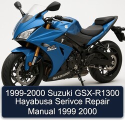 1999-2000 Suzuki GSX Series GSX-R1300 Hayabusa Serivce Service Repair Workshop Manual PDF