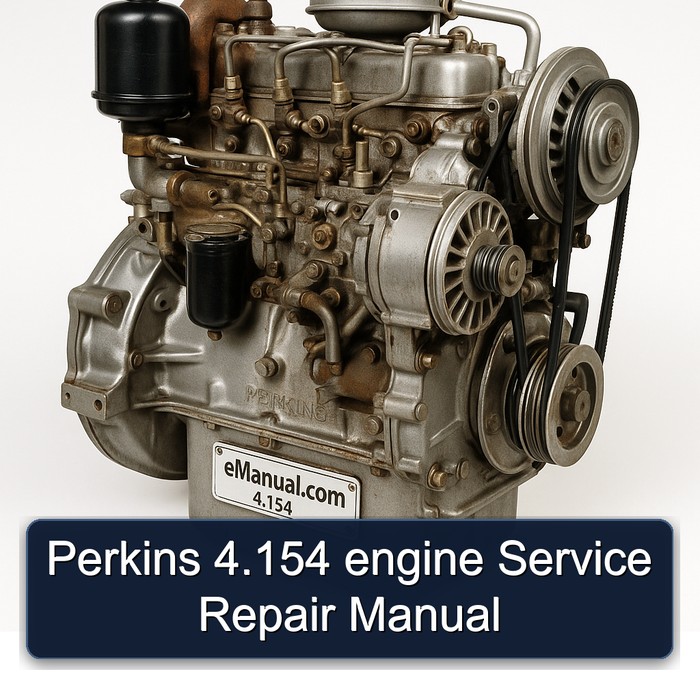 Perkins 4.154 Engine Service Repair Workshop Manual PDF
