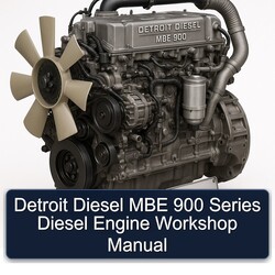 Detroit Diesel MBE 900 Series Engine Service Repair Workshop Manual PDF