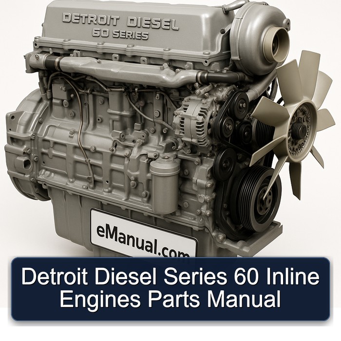 Detroit Diesel 60 Series Inline Engines Parts Catalog PDF