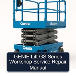 Genie Lift GS Series Service Repair Workshop Manual PDF