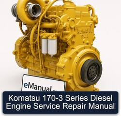 Komatsu 170 3 170-3 Series Diesel Engine Service Repair Workshop Manual PDF