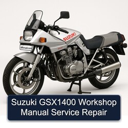 Suzuki GSX Series GSX1400 Service Repair Workshop Manual PDF