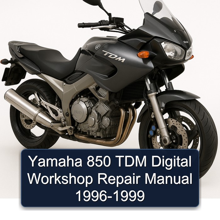 1996-1999 Yamaha TDM Models 850 Digital Service Repair Workshop Manual PDF