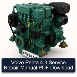 Volvo Penta 4.3 Service Repair Workshop Manual PDF