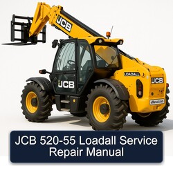 JCB 520-55 Loadall - Service- und Reparaturhandbuch