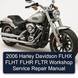 2006 Harley Davidson Model 125 Flhx Flht Flhr Fltr Service Repair Workshop Manual PDF