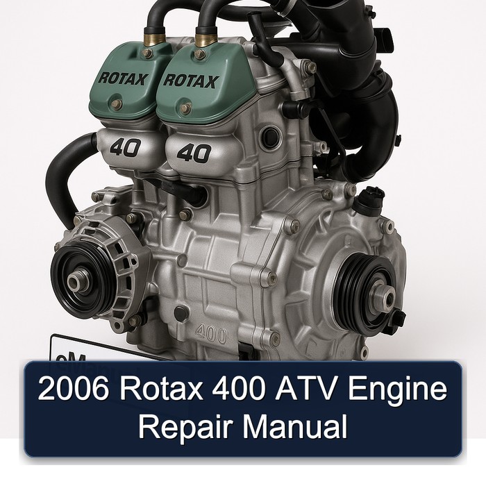 2006 Rotax 400 ATV Engine Service Repair Workshop Manual PDF