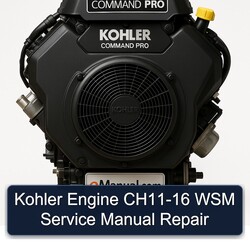 Kohler Command Pro Models Engine CH11-16 WSM Service Repair Workshop Manual PDF