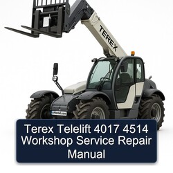 Terex Telelift 4017 4514 Service Repair Workshop Manual PDF