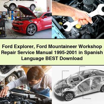 1995-2001 Ford Mountaineer Explorer - Spanish Language Best Service Repair Workshop Manual PDF