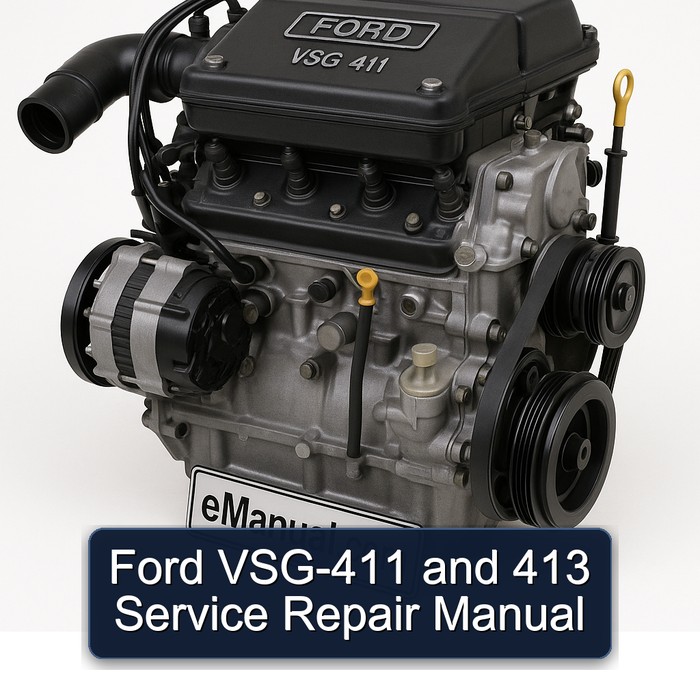 Ford VSG 411 VSG-411 413 Service Repair Workshop Manual PDF