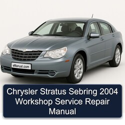 2004 Chrysler Sebring Stratus Service Repair Workshop Manual PDF