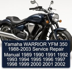1988-2003 Yamaha Warrior YFM 350 Service Repair Workshop Manual PDF