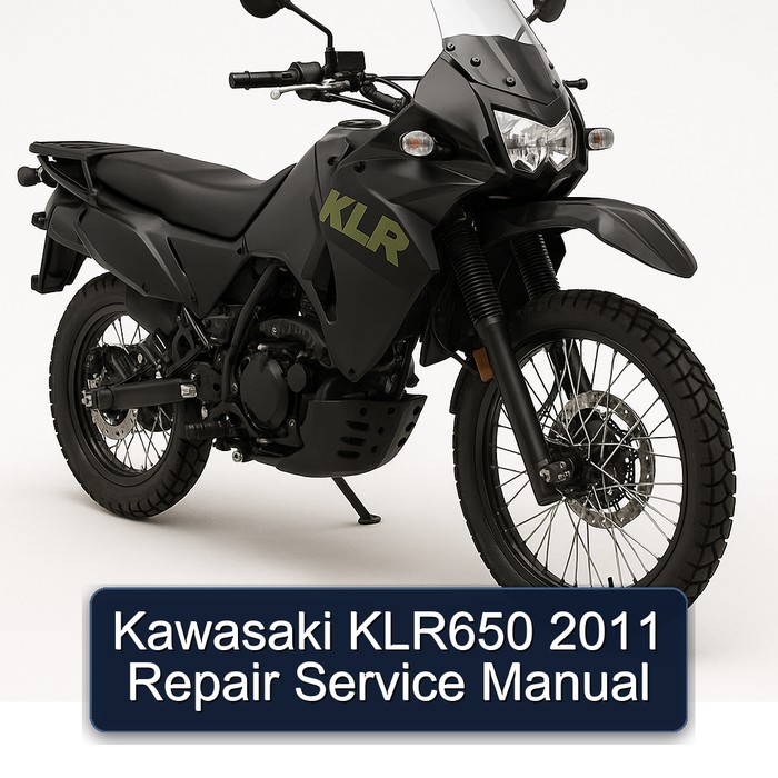 2011 Kawasaki KLR Series KLR650 Service Repair Workshop Manual PDF