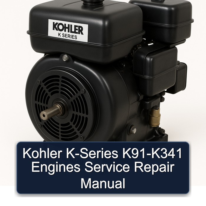 Kohler K Series K-series K91-K341 Engines Service Repair Workshop Manual PDF