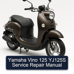 Yamaha Vino 125 YJ125S Service Repair Workshop Manual PDF