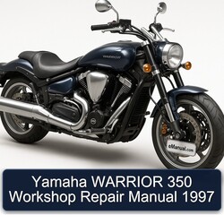 1997 Yamaha Warrior 350 Service Repair Workshop Manual PDF