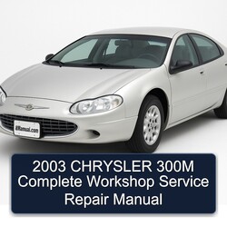 2003 Chrysler 300M Service Repair Workshop Manual PDF