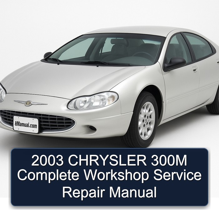 2003 Chrysler 300M Service Repair Workshop Manual PDF