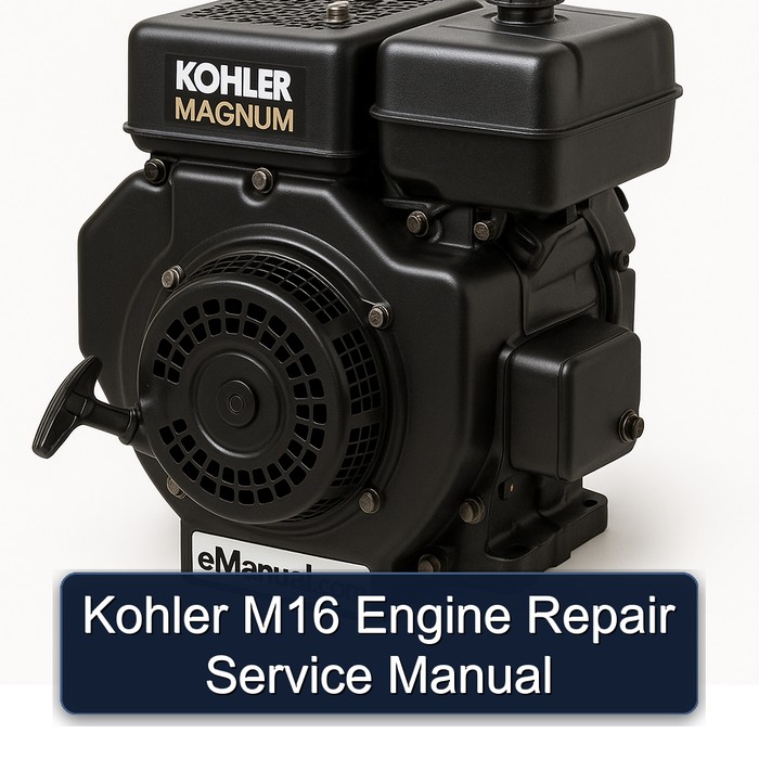Kohler Magnum Models M16 Engine Service Repair Workshop Manual PDF