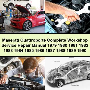 1979-1990 Maserati Quattroporte Service Repair Workshop Manual PDF