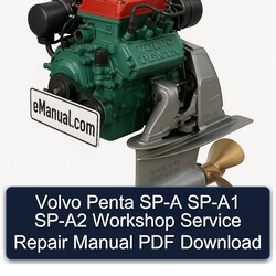 Volvo Penta Sp- SP-A1 SP-A2 Service Repair Workshop Manual PDF